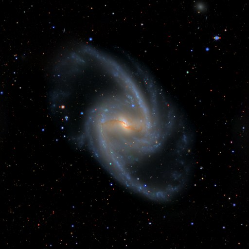 NGC 1365, Spiral galaxy in Fornax