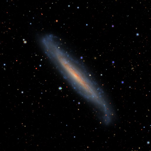 NGC 1448, Spiral galaxy in Horologium