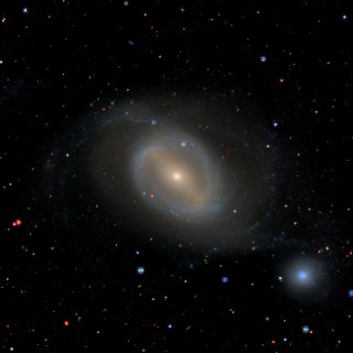 NGC 1512, the image of the post “Simple Plots in Rubyplot”