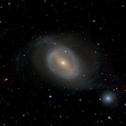NGC 1512, Spiral galaxy in Horologium